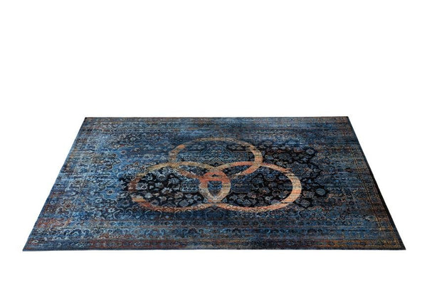 Drum N Base Bonzo 6' x 5.25' Vintage Persian Style Stage Rug - VP185-BNZ