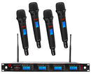 Nady Quad True Diversity 1000-Channel Pro UHF Wireless System - 4W-1KU HT