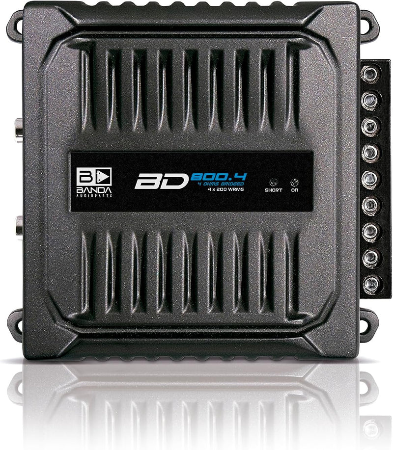 Banda BD800.42OHM 800-Watt 4-Channel Car Amplifier