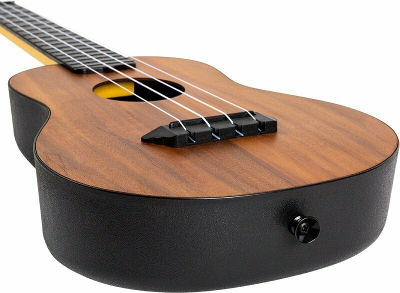 Flight Concert Travel Ukulele w/ Gig Bag - Natural - TUC-55 Acacia - New Open Box