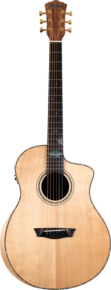 Washburn Bella Tono Allure SC56S Acoustic Electric Guitar - Natural - BTSC56SCE