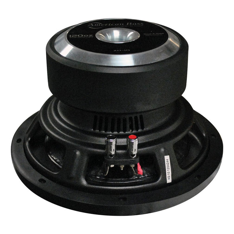 American Bass 10" Woofer 450W RMS/900W Max Dual 4 Ohm Voice Coils XD1044