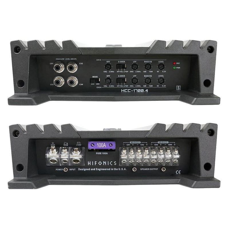 Hifonics 4 Channel Colossus Amplifier 1700 Watts HCC1700.4