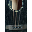 JN Guitars Yakisugi Auditorium Acoustic Electric Guitar - Doghair - YAK-ACFI