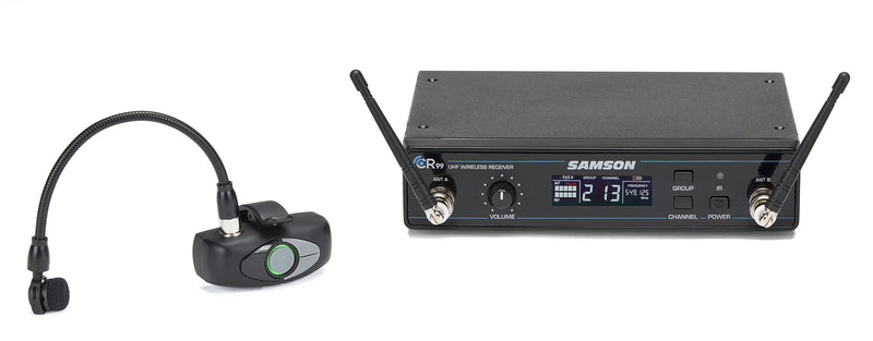 Samson AWX Wind Instrument Microphone Transmitter UHF Wireless System - D-Band