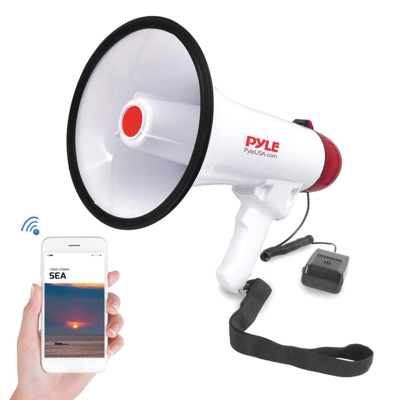 Pyle Pro PMP42BT 40-Watt Bluetooth Megaphone Bullhorn