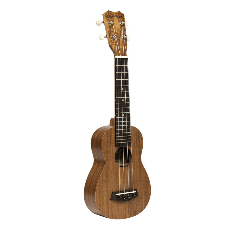 Islander Traditional Soprano Ukulele w/ Flamed Acacia Top - AS-4 FLAMED