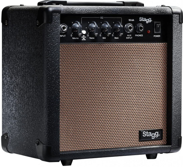 Stagg 10 Watt Acoustic Guitar Amplifier - 10 AA USA