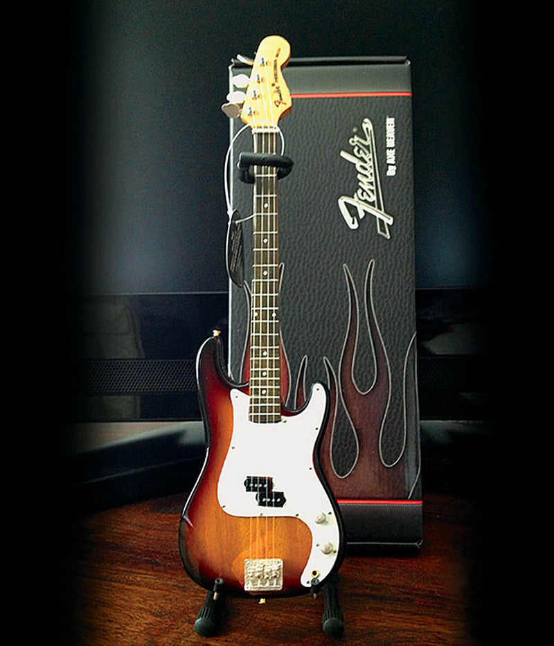 Axe Heaven Fender Precision Mini Bass Replica - Sunburst - FP-001