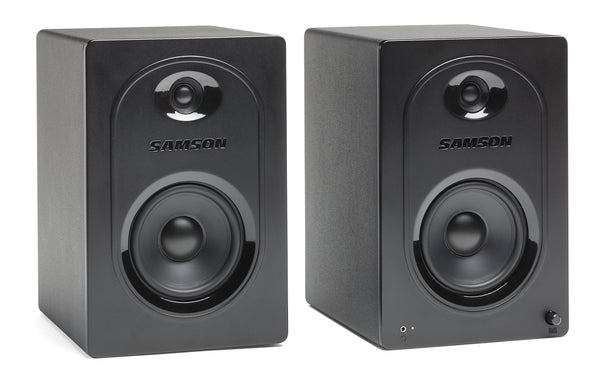 Samson MediaOne M50 80 Watt Powered Studio Monitors - Pair - SAM50