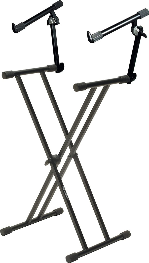 Quik Lok 2 Tier Adjustable Keyboard Stand - T-22