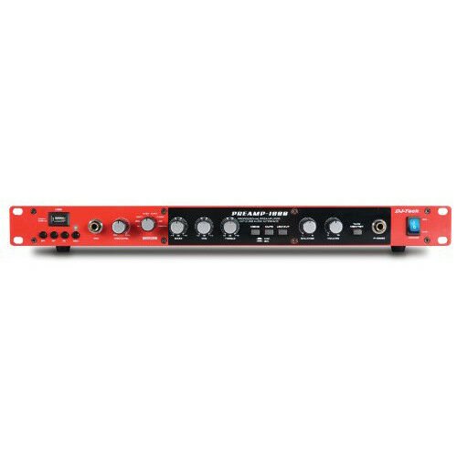 DJ-Tech PREAMP1800 8-Channel Preamplifier with 2-In/2-Out USB Interface