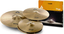 Stagg Copper-Steel Alloy Innovation Cymbal Set w/ Crash, Ride & Hi-Hat - AXK SET