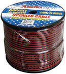 Audiopipe Speaker Cable 12ga. 500' Red + Black CABLE12BLACK