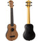 Flight Salamander Travel Concert Scale Soprano Ukulele - Natural - TUSL-50