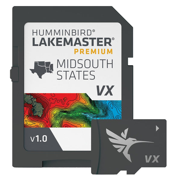 Humminbird LakeMaster® VX Premium - Mid-South States 602005-1