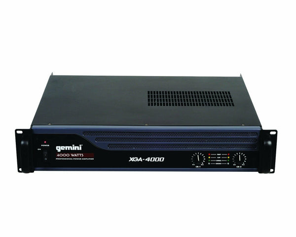 Gemini XGA Series XGA-4000 4000W Professional PA Power Amp