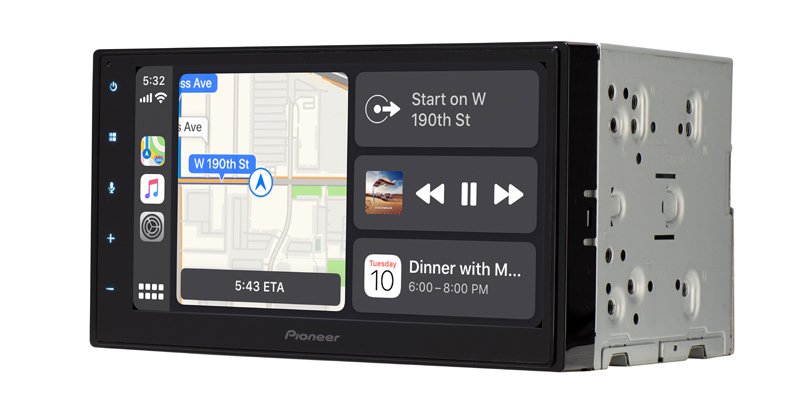 Pioneer 6.8” Touch Screen Receiver w/ Android Auto, Apple CarPlay & Bluetooth