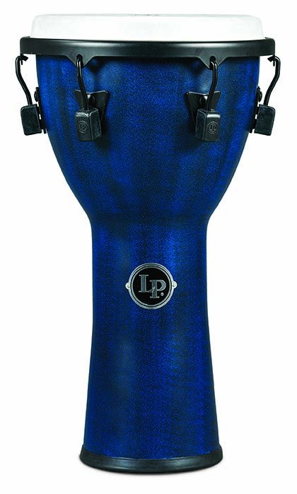 Latin Percussion World Beat FX 11" Mechanical Djembe - Blue - LP726B