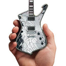 Iconic Concepts Officially Licensed Kiss Shattered Mirror Mini Guitar Replica