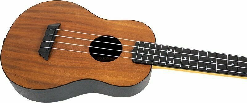 Flight Concert Travel Ukulele w/ Gig Bag - Natural - TUC-55 Acacia - New Open Box