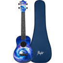 Flight Space Concert Travel Ukulele w/ Gig Bag - TUC-40 SPACE