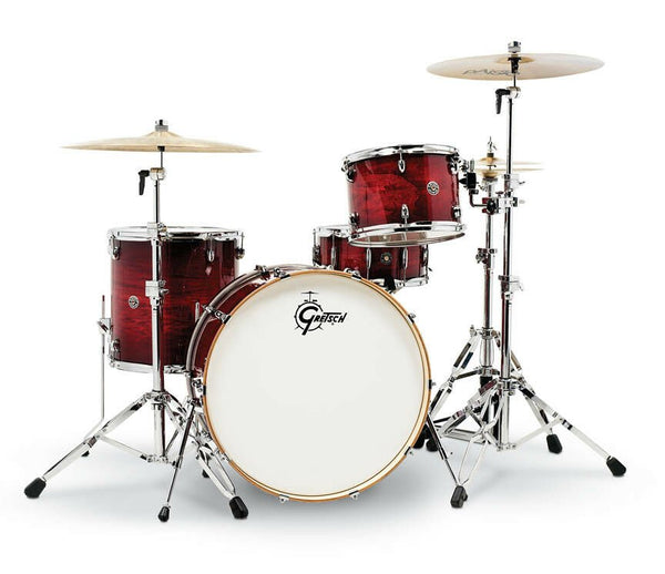 Gretsch Catalina Club 4 Piece Shell Pack (24/13/16/14SN) Gloss Crimson Burst