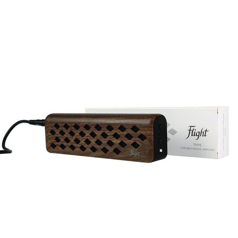 Flight Tiny 6 Portable Mini Ukulele Amplifier - Walnut