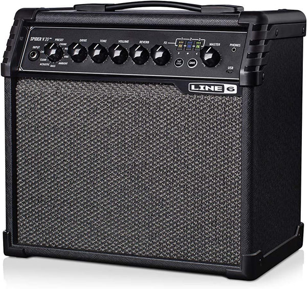 Line 6 Spider V 20 MkII Guitar Amplifier with Modeling
