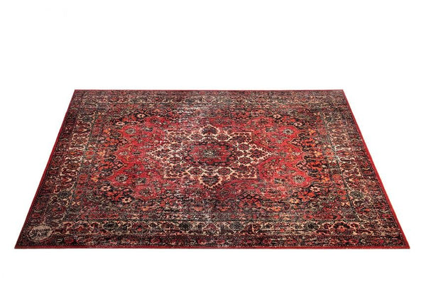 Drum N Base  7.4' X 6’ Vintage Persian Style Stage Rug - Red - VP225-ORD