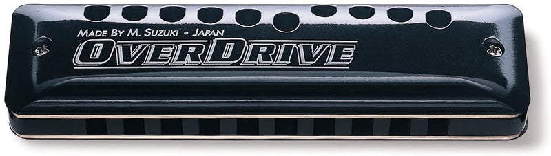 Suzuki Overdrive 10 Hole Diatonic Harmonica Key F