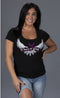 Dean Guitars Ladies T-Shirt - Dean Bella - Black