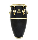 LP Galaxy Fiberglass 11 3/4" Conga - Speckled Black with Gold Trim - LP809Z