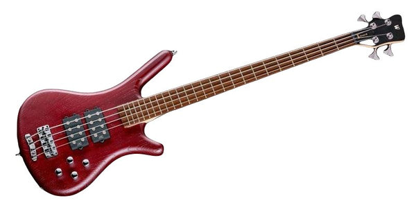 Warwick RockBass Corvette $$ 4-String Bass - Burgundy Red Transparent Satin