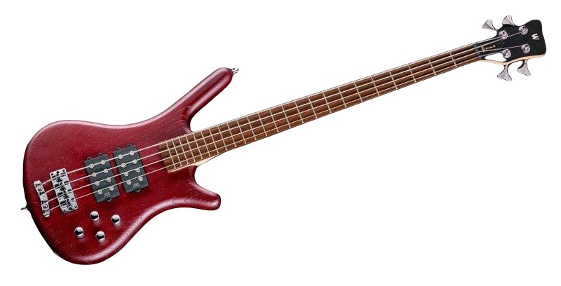 Warwick RockBass Corvette $$ 4-String Bass - Burgundy Red Transparent Satin