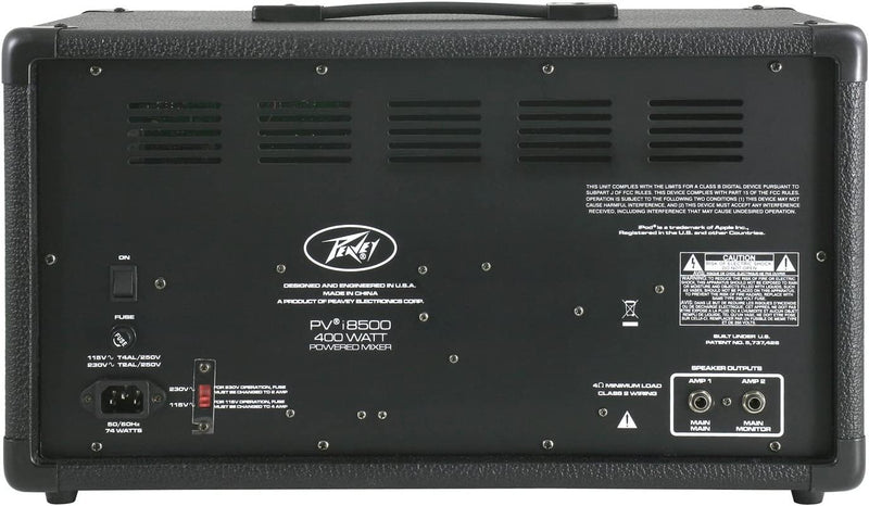 Peavey PVi 8500 8 Channel 400 Watt All In One Powered Mixer