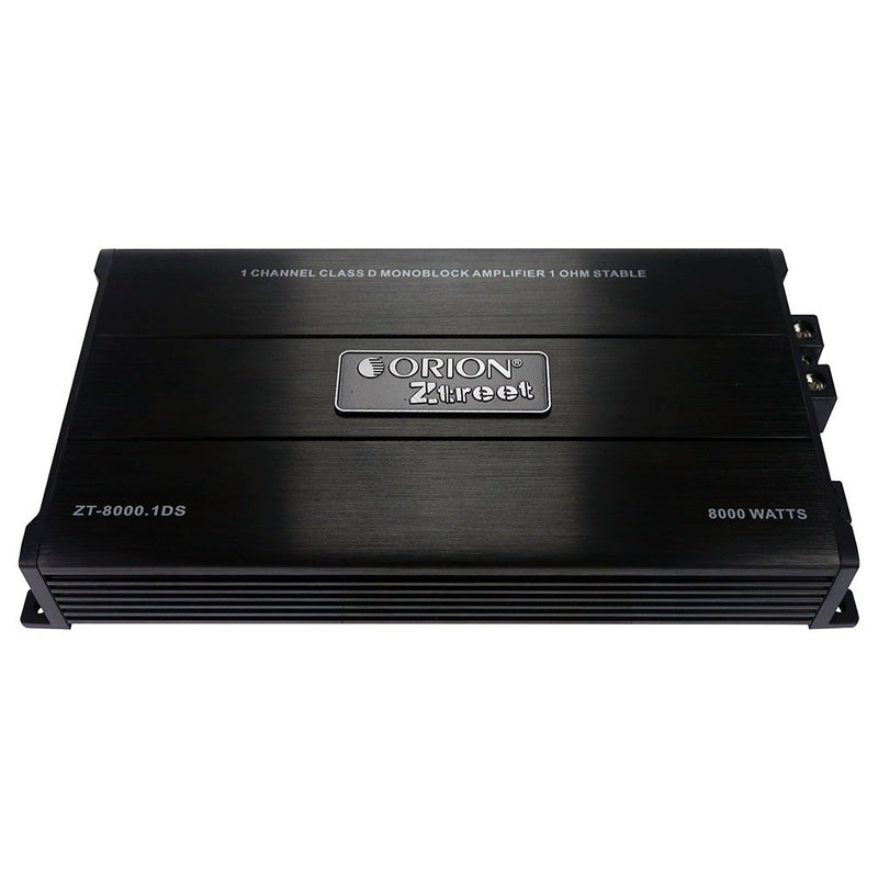 Orion Ztreet 8000 Watts Monoblock Car Amplifier w/ Bass Control - ZT-8000.1DS