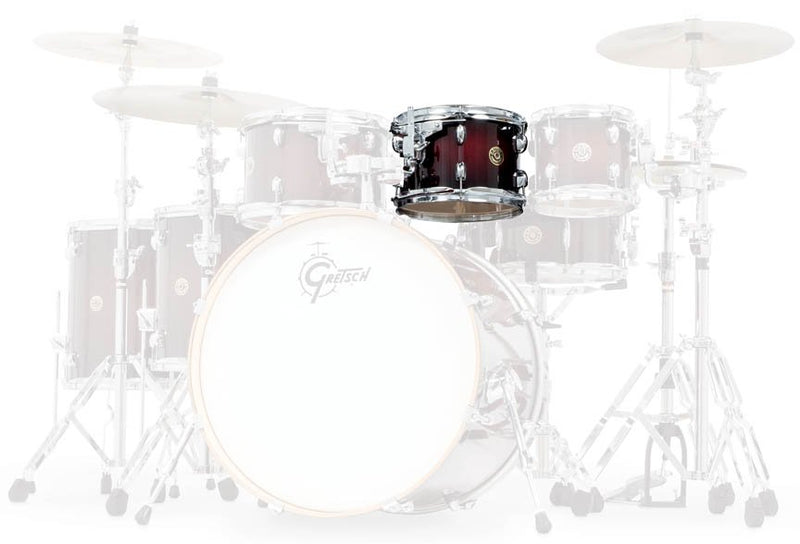 Gretsch Catalina Maple 7x10 Rack Tom Drum - Deep Cherry Burst - CM1-0710T-DCB