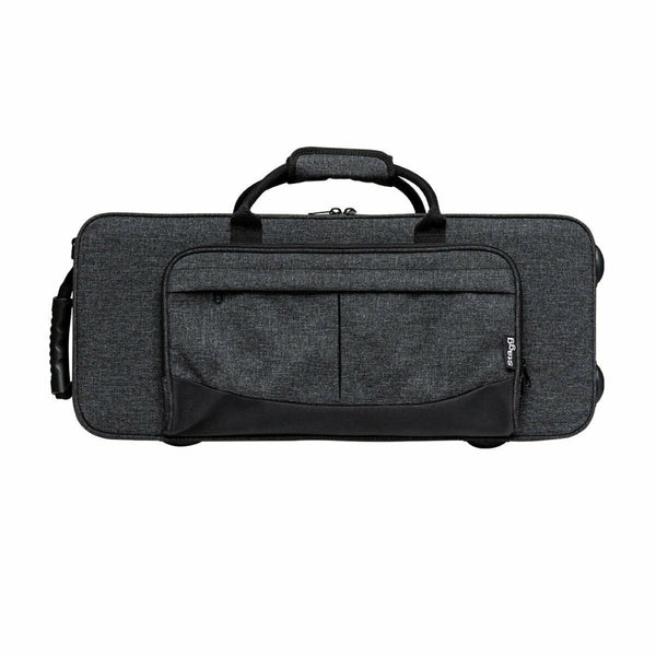 Stagg Sturdy Alto Saxophone Soft Case - Grey - SC-AS-GY - New Open Box