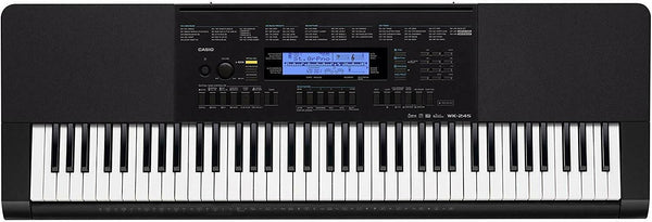 Casio 76-Key Touch Sensitive Keyboard with Power Supply -  WK-245