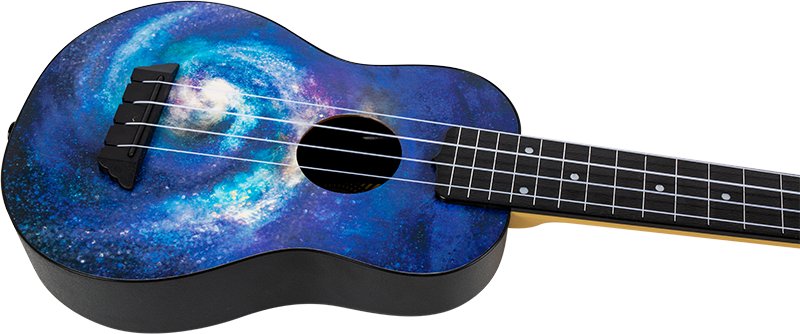 Flight Space Travel Soprano Ukulele w/ Gig Bag - TUS40-SPACE