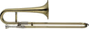 Stagg Bb Slide Trumpet Ml-Bore Body in Brass with Soft Case - LV-TR4905