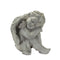 Sitting Cherub Angel Figurine with Bird Accent (Set of 2)