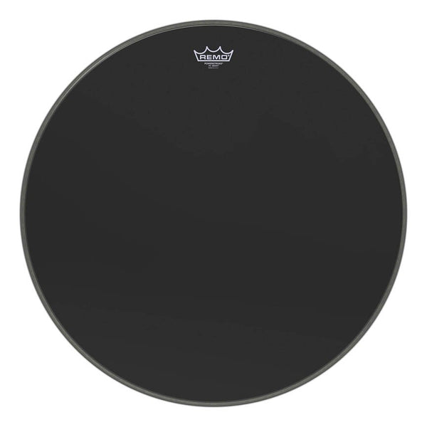 Remo Powerstroke 3 Ebony 26” Bass Drumhead w/ 5” Black Dynamo - P3-1026-ES