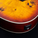 Washburn Deep Forest Burl Grand Auditorium Acoustic Electric Guitar - Amber Fade