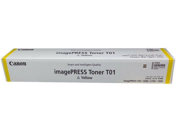 Canon T01YELLOW Yellow Toner Cartridge for T01