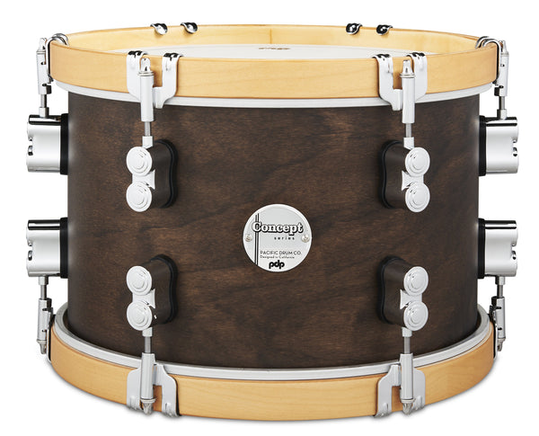 PDP Concept Classic 8x12 Tom w/ Walnut Stain & Wood Hoops - PDCC0812TTWN