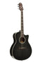 Crafter Noble Series Small Jumbo Acoustic-Electric Guitar - NOBLE TBK