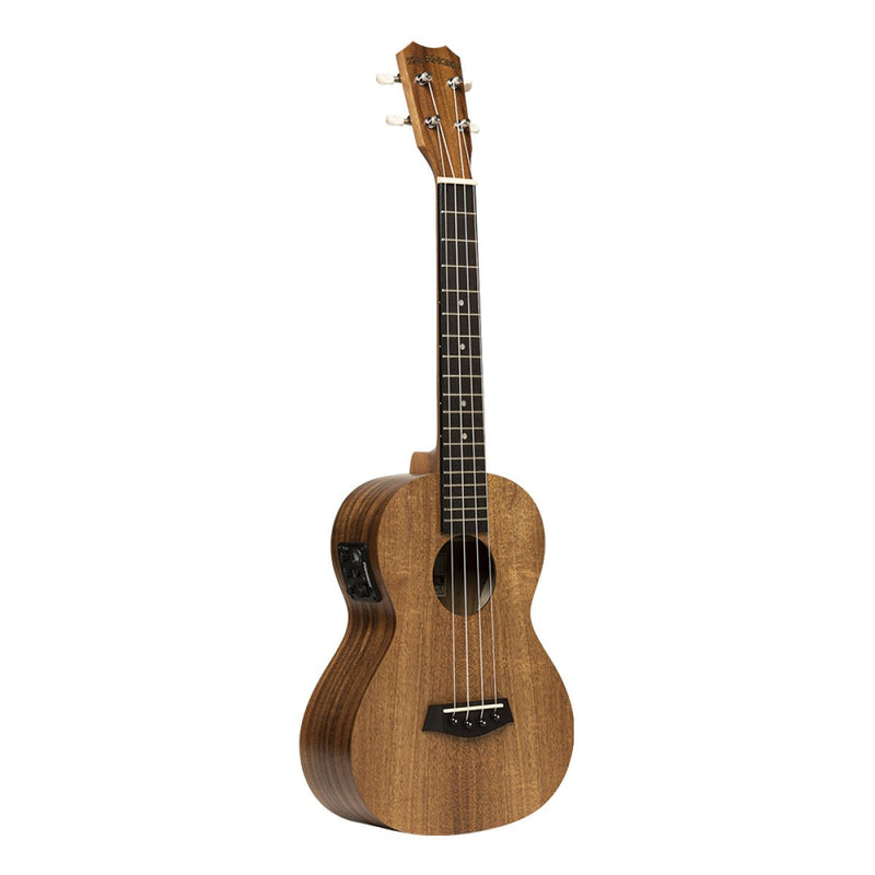 Islander Electric Acoustic Tenor Ukulele w/ Flamed Acacia Top - AT-4 FLAMED EQ