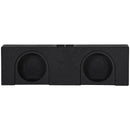 Qpower QBOMB Dual 12 Vented Empty Box Behind Seat Mount QBTRUCK212V
